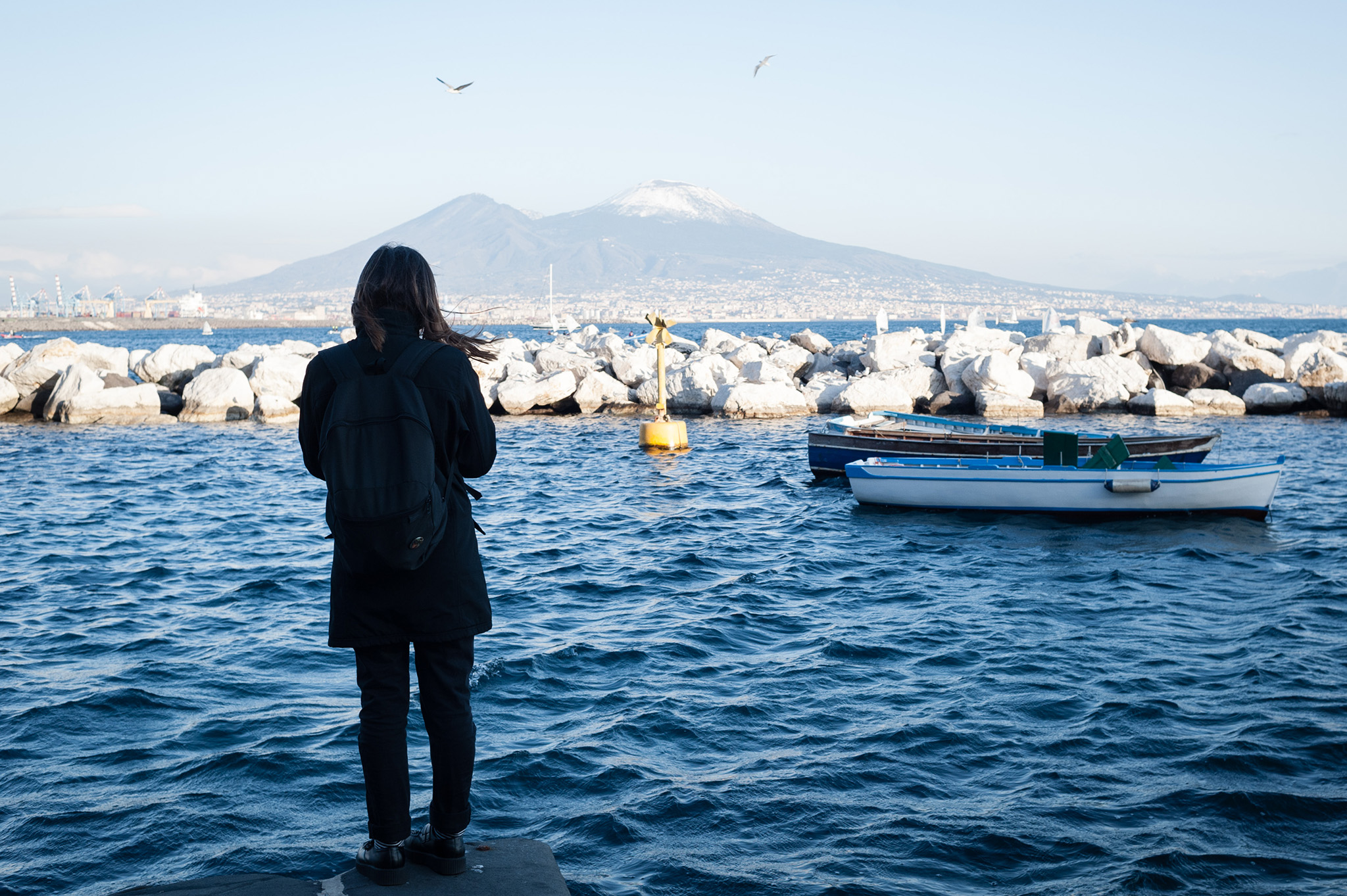 Fotografia di reportage, fotografo Guglielmo Verrienti - Passeggiata per Napoli